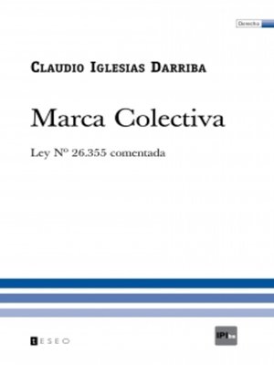 cover image of Marca colectiva